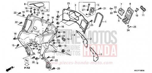 BOITE INTERIEURE FES125AB de 2011